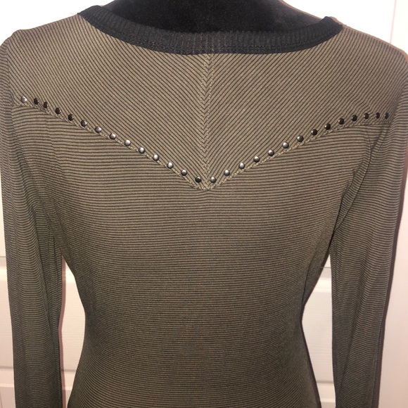 NWOT Green & Black Tunic - Picture 6 of 8